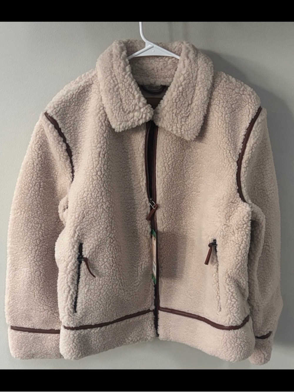 BearPaw Shearling Moto Jacket